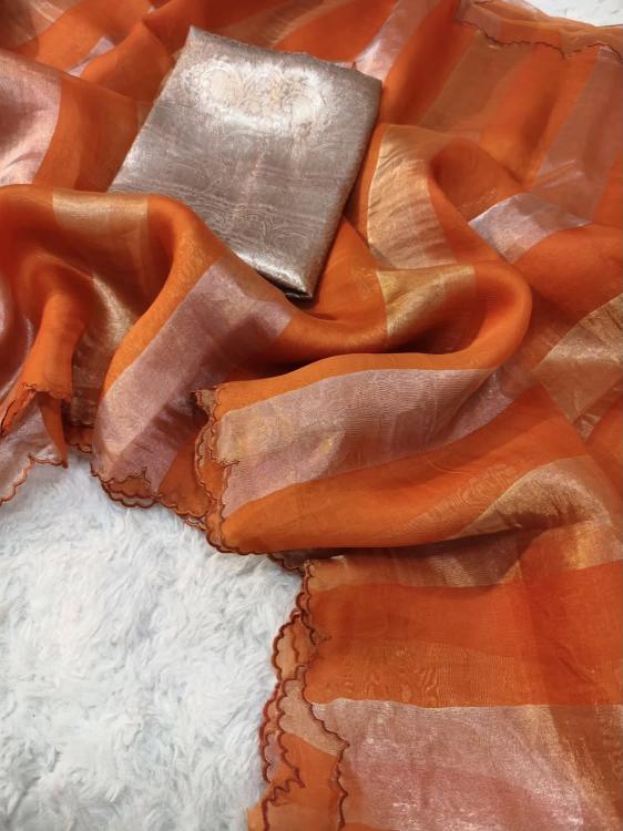 Akshara georgette tissue silk b2b clothing wholesale india